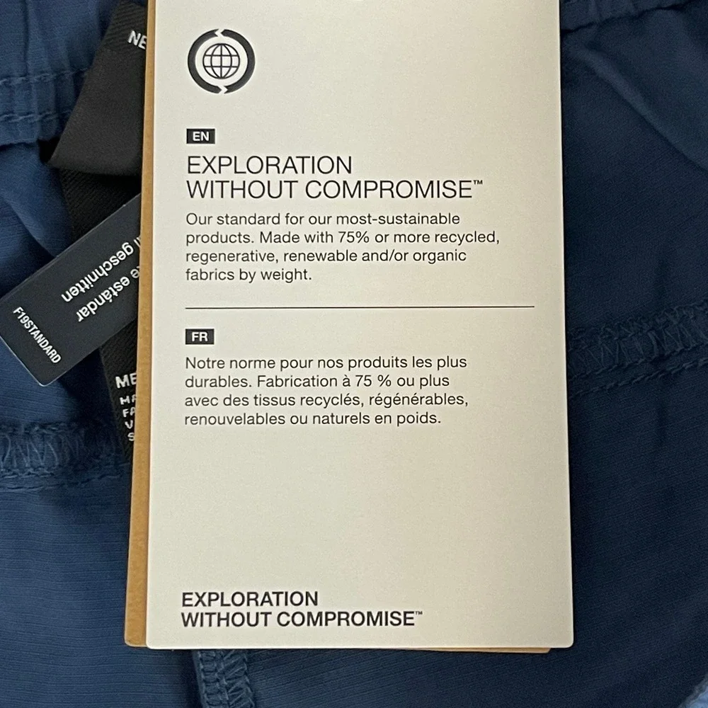 NEW The North Face Mens XXL FLASHDRY‎ Action Short 2.0 Shady Blue NF0A87TJ $45